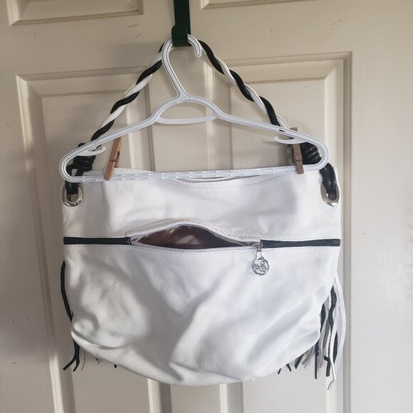 Blu Style Vintage Made in Italy Women's Hobo Leather bag - Picture 2 of 6